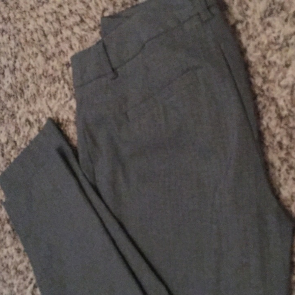 Van Heusen Grey Dress Pants Size 2